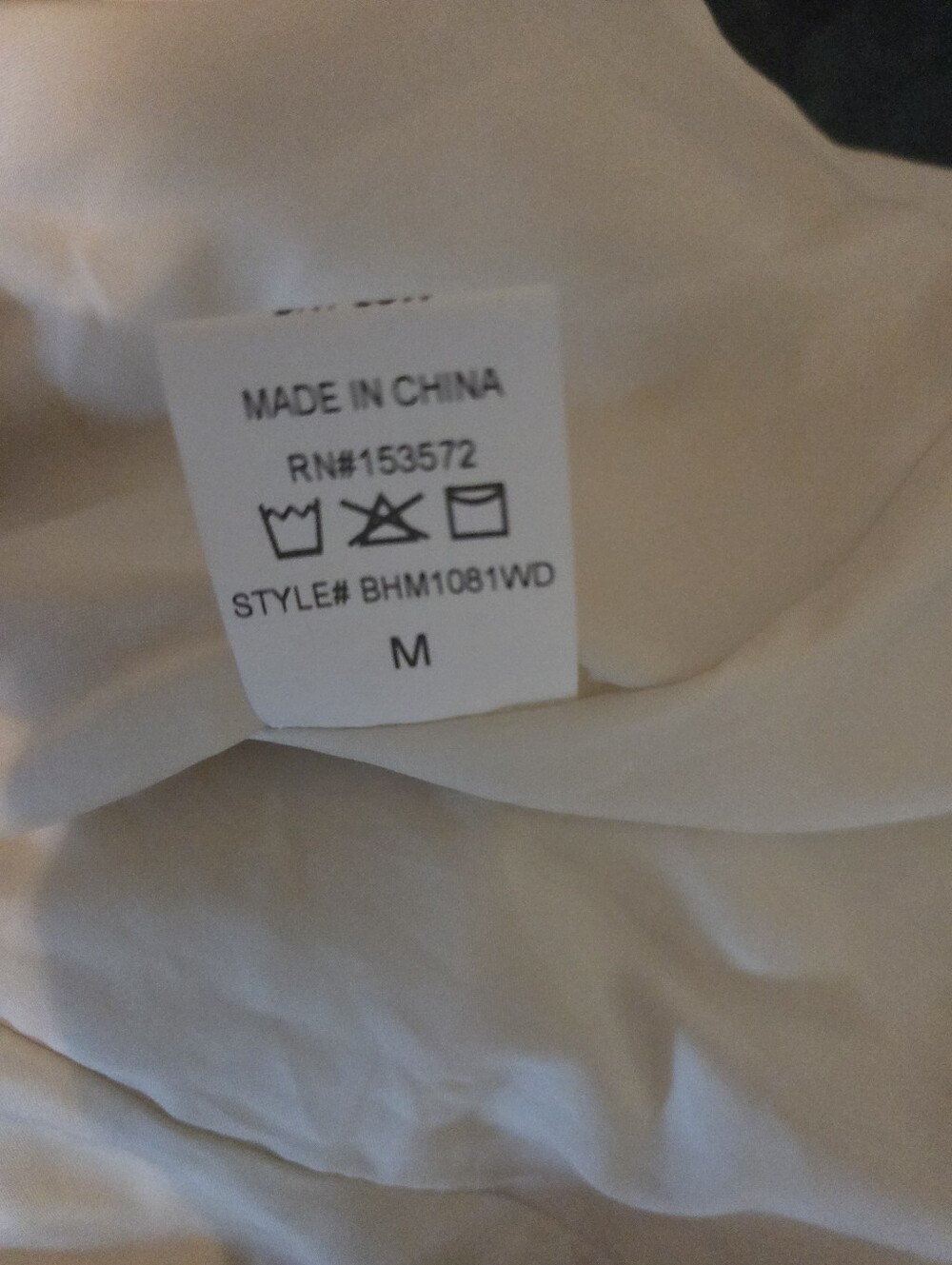 Bohme NWT Cream Smocked Midi Dress Long Sleeve Cottagecore M - Picture 14 of 14